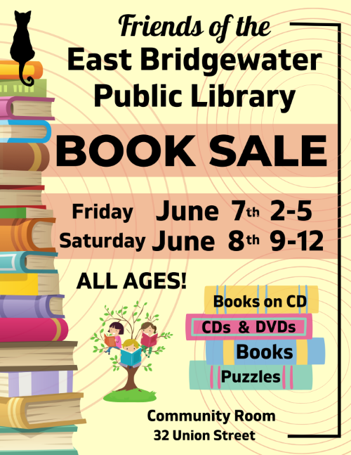Friends Book Sale June 7th and 8th 2024