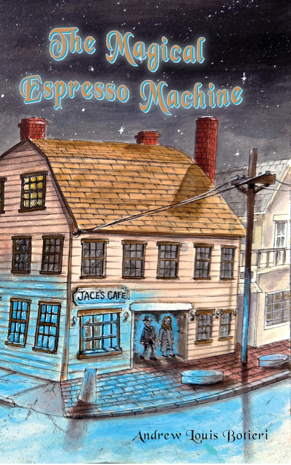 book cover of magical espresso machine