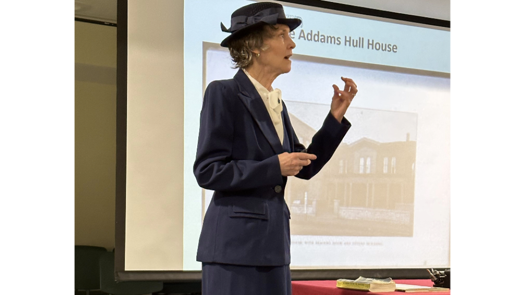 Janet Parnes as Frances Perkins