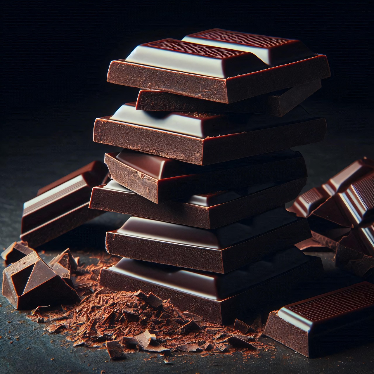 chocolate tower