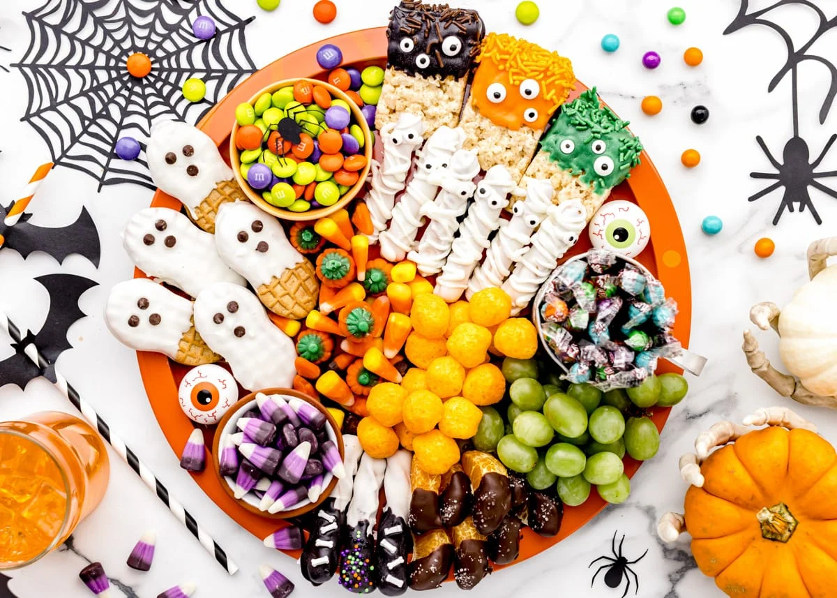 Halloween charcuterie board