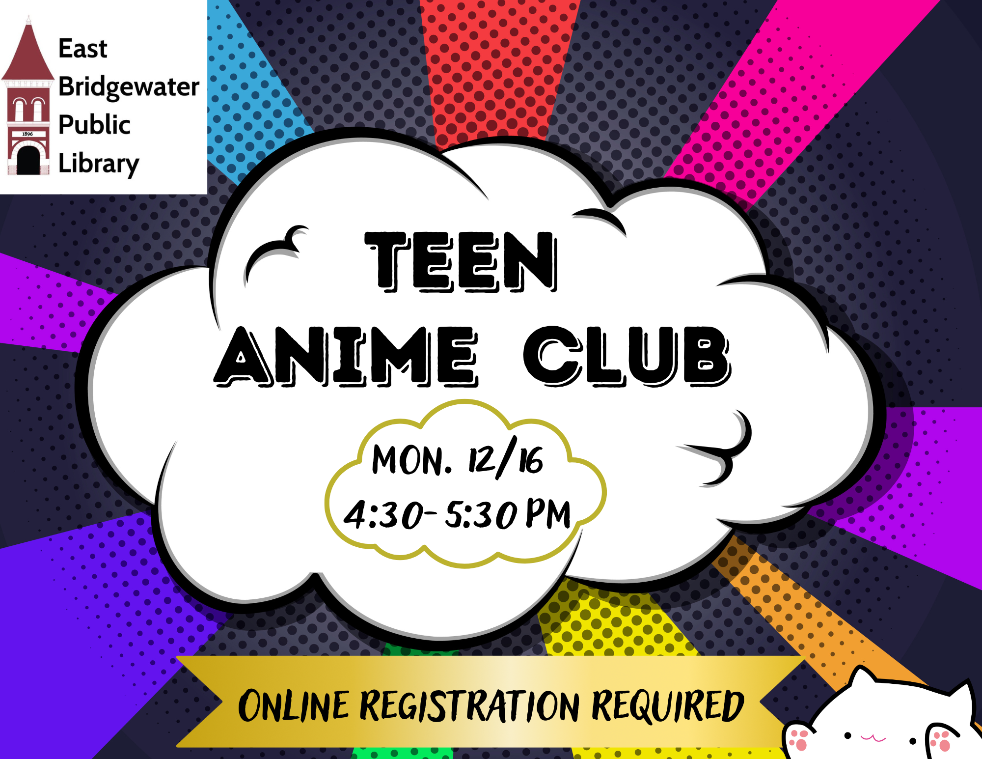 Anime Club Dec flyer