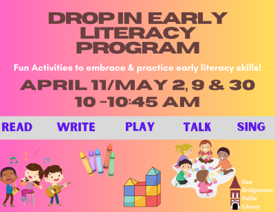 Early LIteracy Drop in Poster