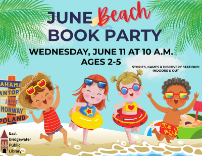 Beach Book Party June 11.