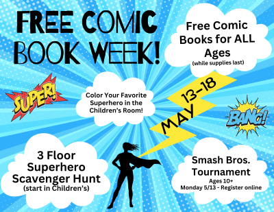 Comic Book Week with above information