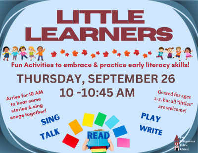 LIttle Learners September