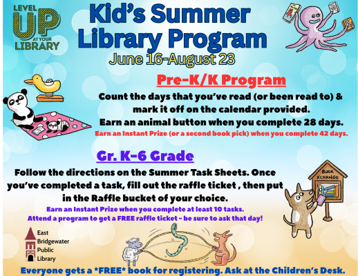 Summer Reading Program Kids