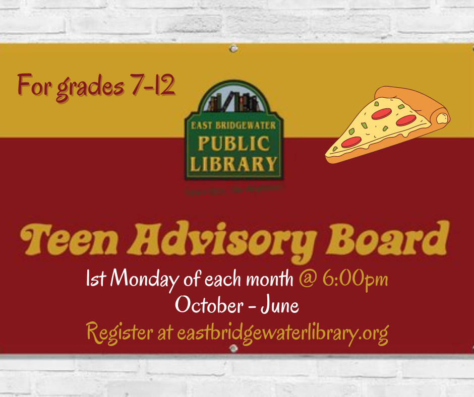 Flyer advertising Teen Advisory Board program
