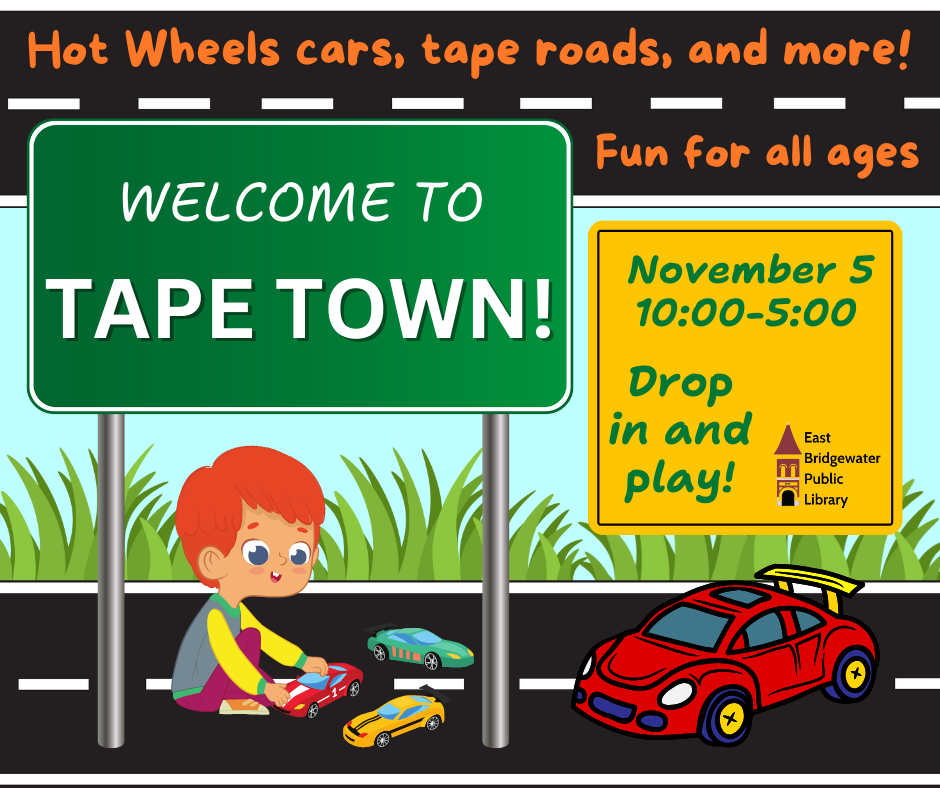 Tape Town November 5 from 10-5