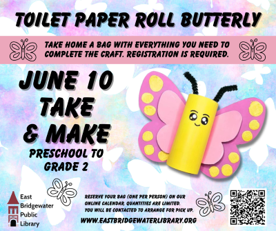 Canva flyer for toilet paper butterfly