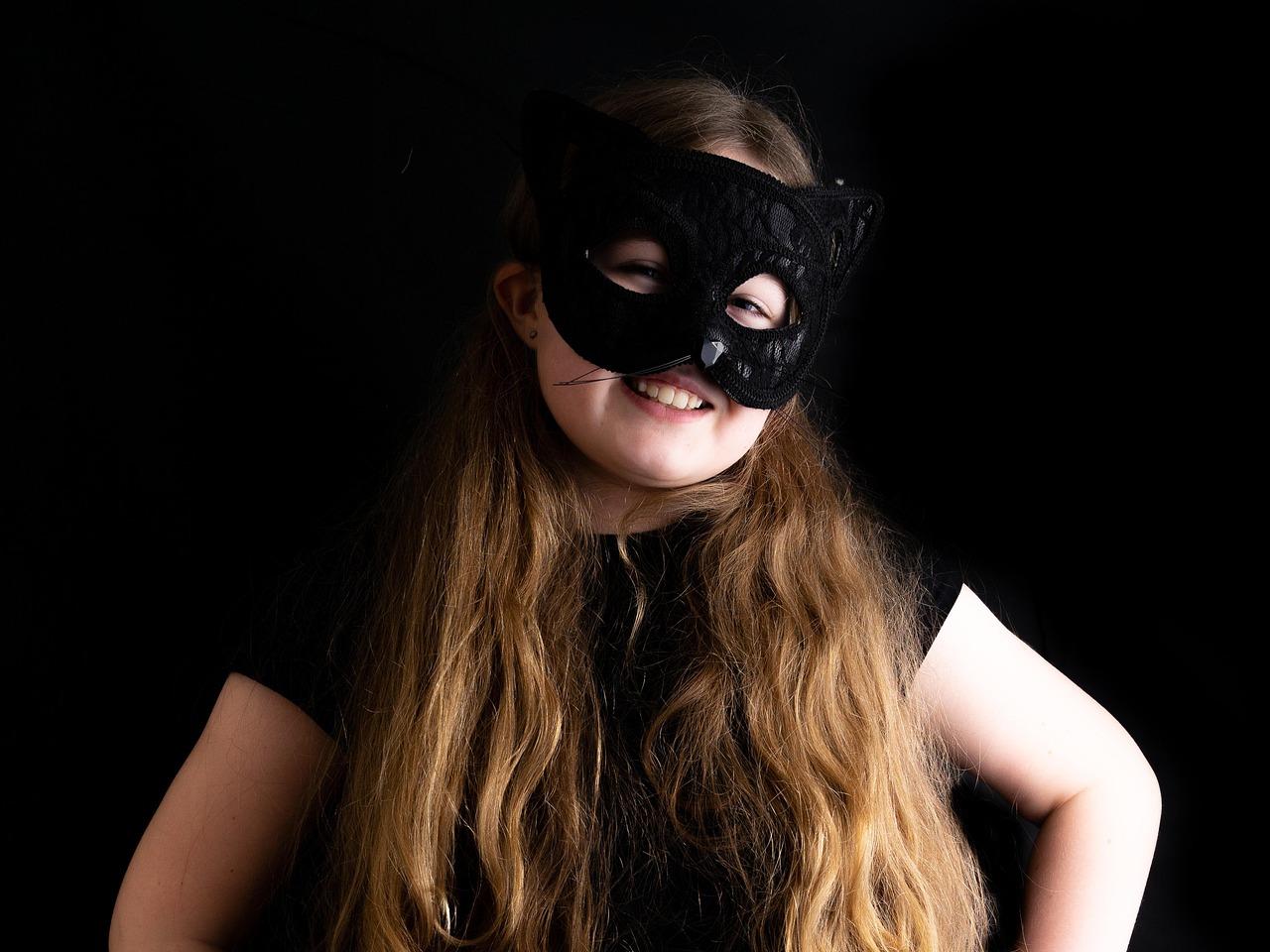 girl in batgirl costume