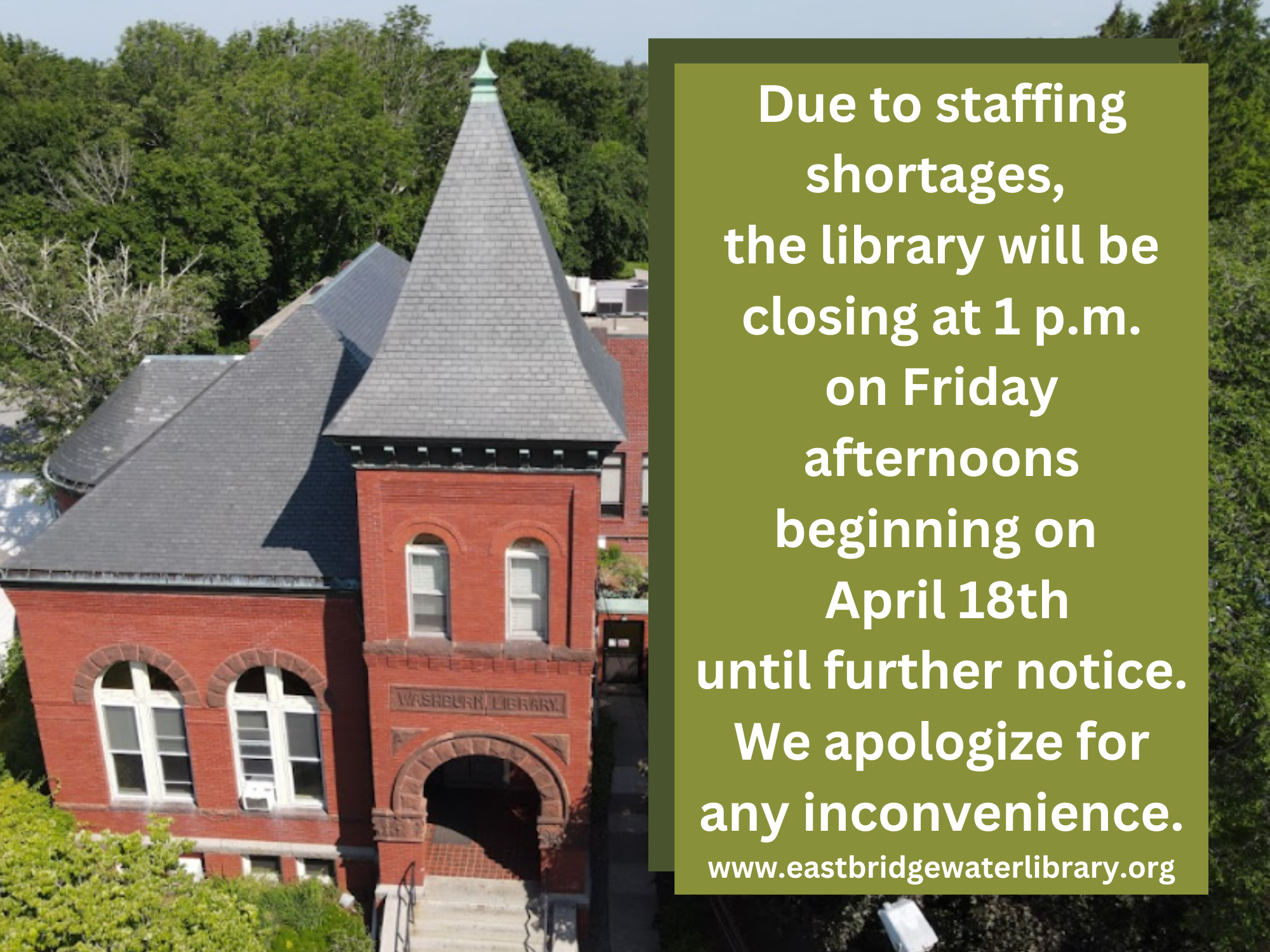 Friday Closures flyer